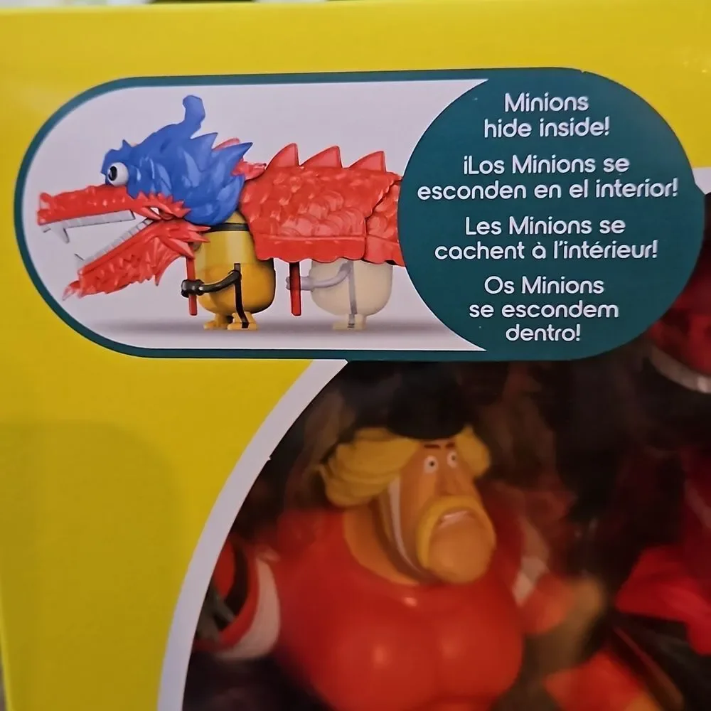 Illuminations  🎄 Minions Rise of Gru Dragon Disguise Playset